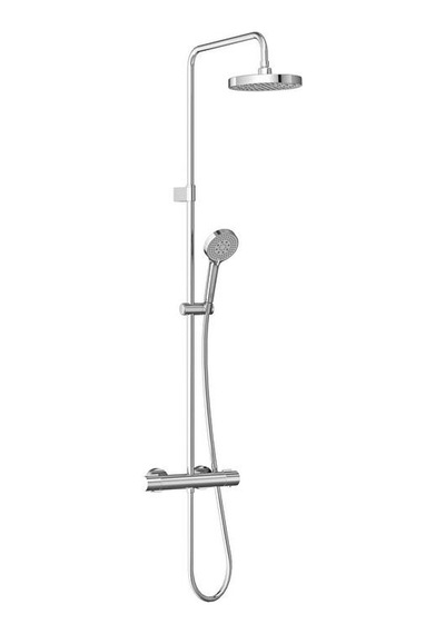 Base R 200 Duş Sistemi Krom A47305 Çok Renkli