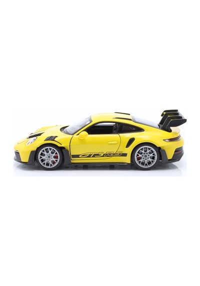 1:24 Porsche 911 Gt3 Rs Model Araba Sarı Detaylı Spor Otomobil