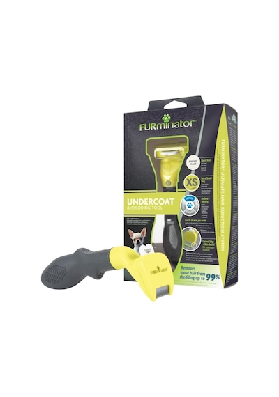Furminatör Kısa Tüylü Küçük Irk Köpek Tarağı XS Boy