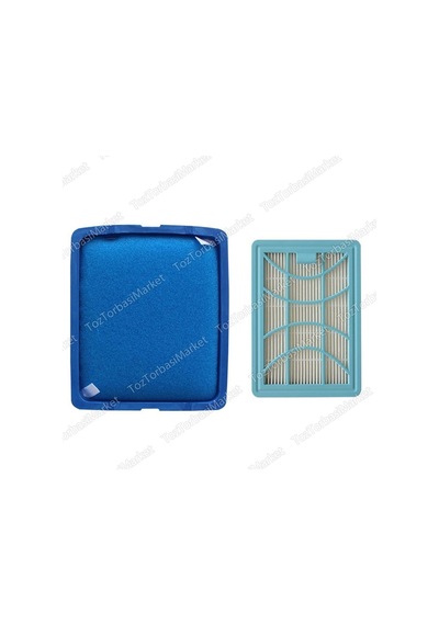 Phılıps Uyumlu Fc 9750 Powerpro Max Hepa Filtre Seti (380989374)