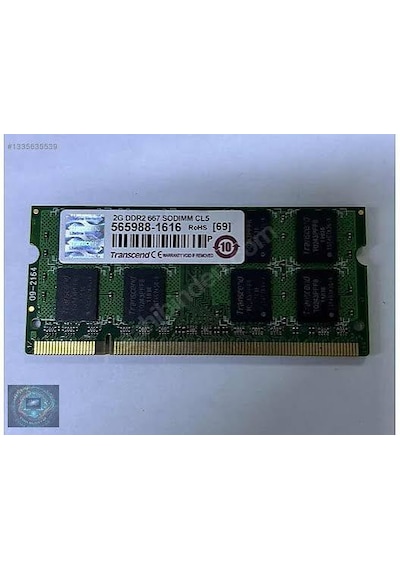 Transcend 2gb Ddr2 Pc2 667 Sorunsuz Ram