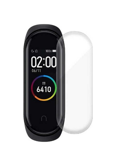 Xiaomi Mi Band 5 6 Full Ekran Nano Saat Koruyucu Narr Tpu-Renksiz