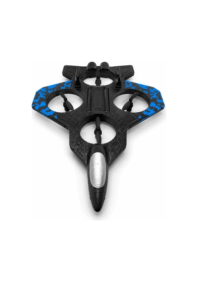 Ers Jet Tasarımlı Uzaktan Kumandalı Drone 4 Pervaneli 2.4g 360 Derece Takla Led Işıklı Uçak