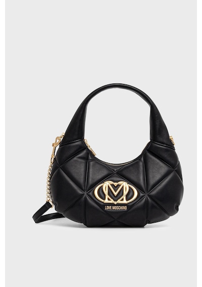 Love Moschino Kapitoneli Çıkarılabilir Askılı Çanta Bayan Çanta Jc4039pp1plc0000 Siyah