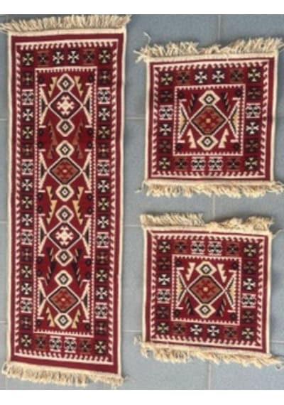 Oto Koltuk Kilim Seti | Araç Koltuk Kılıfı  3'lü set