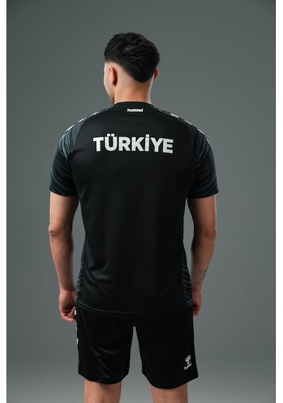 Hummel Milli Takım Line Antrenman Tişört Siyah