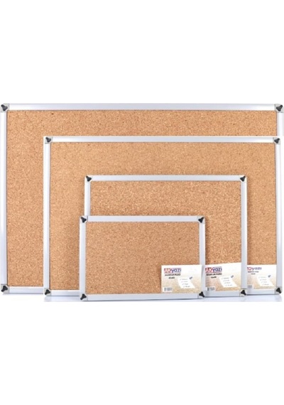 Akyazı Mantar Pano Duvara M. Metal 90X200 0156Alüminyum Çerçeve