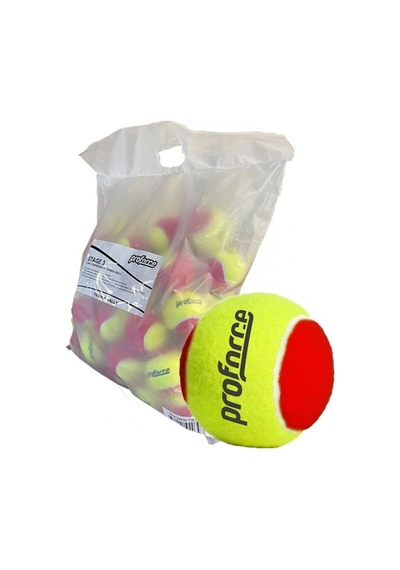 5 Yaş Kırmızı Noktalı Tenis Topu 48 Li Paket Tb9