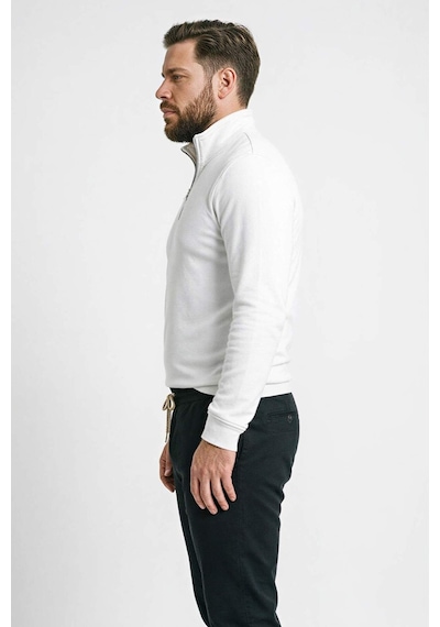 Defacto Regular Fıt Sweatshirt H1658ax26spwt32 Beyaz-wt32