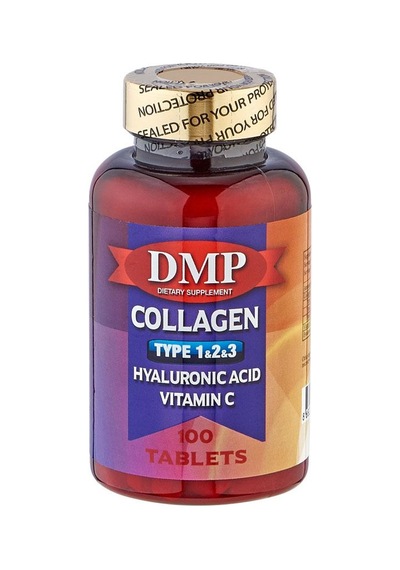 Dmp Collagen Tip 1-2-3 Hyaluronic Acid Vitamin C 100 Tab