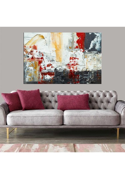 Es10 Özel Dekoratif Baskı Pop Art Kanvas Tablo (120 x 80)