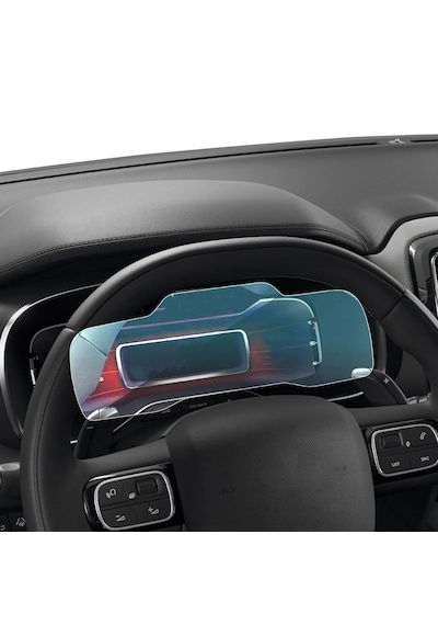 Citroen C5 Aircross 2019-2025 Uyumlu Dijital Gösterge 9h Nano Ekran Koruyucu 9H Nano Ekran Koruyucu
