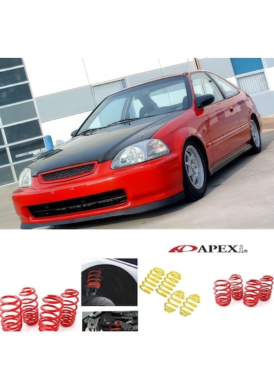 Honda Civic 1996.1999 Sedan Hb Apexi 4.5cm Ön Arka Spor Yay