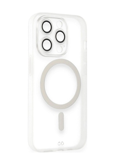 Apple iPhone Uyumlu , 14 Pro Kılıf Grand Magneticsafe Kapak - Şeffaf