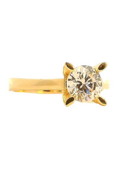 Cigold Tektaş Yüzük 14 Ayar Altın 1.68 Gr Oa-c11301029203 Renkli