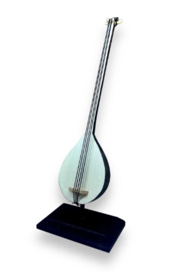 Atöyle Sezer Ahşap Mavi Saz -