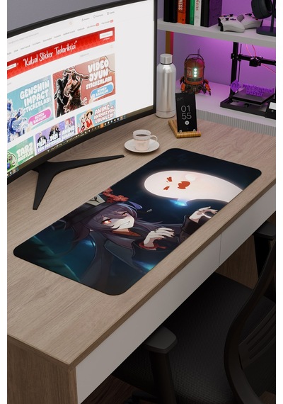 Hu Tao Genshin Impact Anime Gacha V3 - 70x30 Xl Gaming Mouse Pad Fare Altlığı