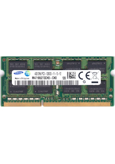 Samsung M471B5273CH0-CK0 4 GB DDR3 1600 MHz CL11 Notebook Ram