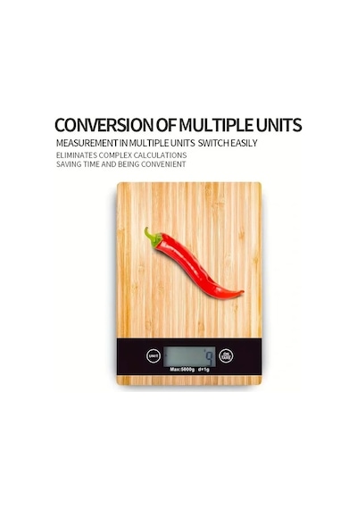 Crown Dijital Hassas Mutfak Tartısı - Terazisi-hassas Ölçüm 5kg B