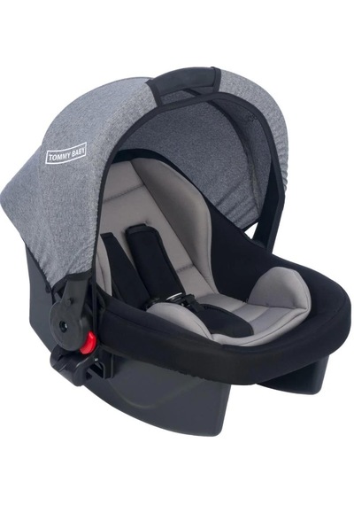 Tommy Baby Elegant Yenidoğan Seti Bebek Arabası Beşik Ana Kucağı Gri