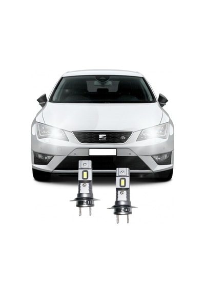 Seat Leon Mk3 Led Uzun Far Ampulü Mini Led 2'li Set H7