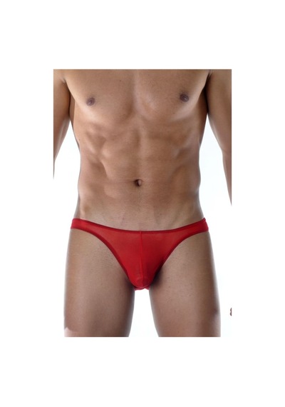 Terry Pau Don Moris Transparan Erkek Slip (Dm111890) Kırmızı