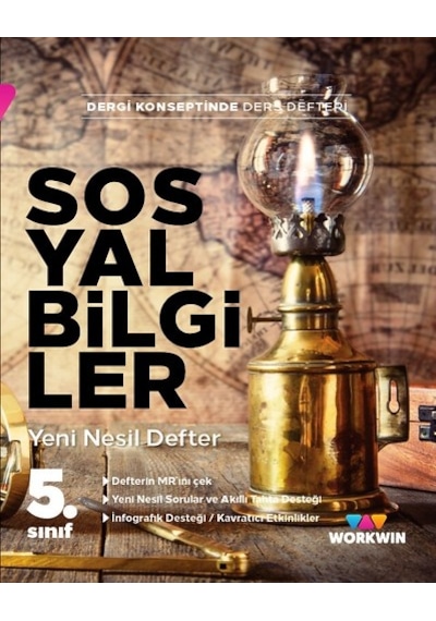 Workwin Yeni Nesil Defter Sosyal Bilgiler 5.Sınıf (Yeni)
