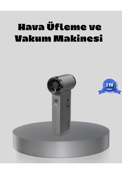 Mey İthalat Şarjlı 130000 Rpm Hava Üflemeli Ve Vakumlu Araç Ev Temizlik Makinesi