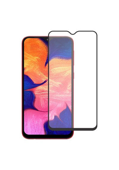 Bufalo Samsung Uyumlu Galaxy A30 A305 Ekran Koruyucu 5D Temperli Cam Siyah