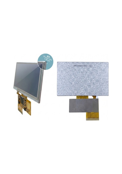 4,3 İnç Lcd 480x272 Dirençli Dokunmatik Panel Dwın Hmı - Dmg48270f043-01wtr