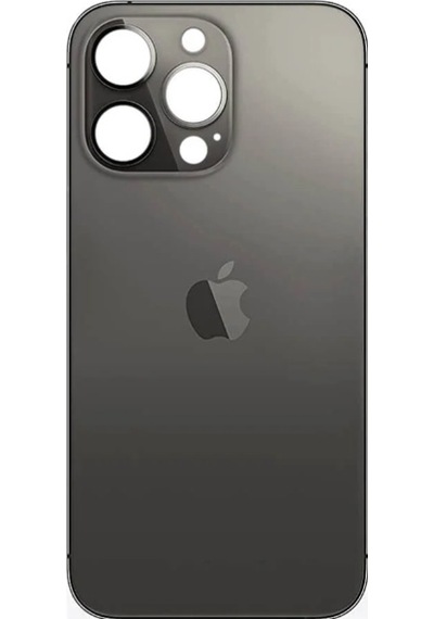 Apple Uyumlu iPhone 13 Pro Max Arka Pil Batarya Kapak Siyah
