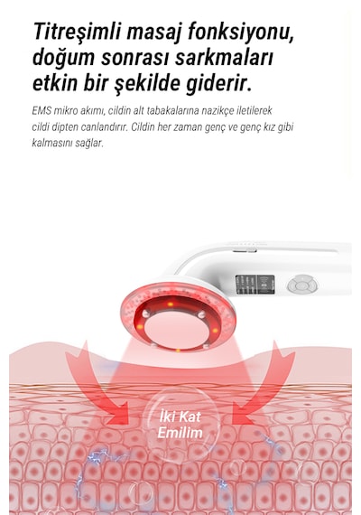 Veryfit 8 In 1 Rf  Sıklaştırma Masaj Güzellik Ve Selü... Beyaz