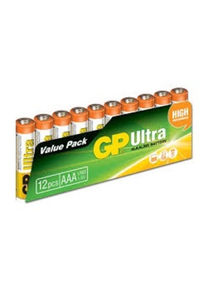 Gp Alkalin LR03 AAA Boy İnce Kalem Pil 10'lu