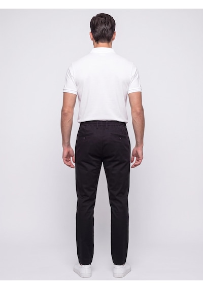 Siyah Belden Bağlamalı Dynamic Fit Erkek Jogger Pantolon