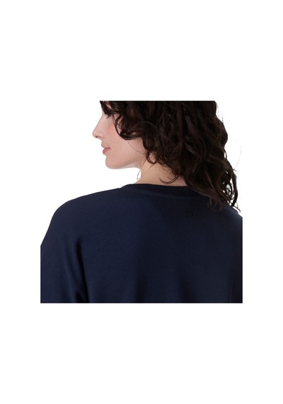 Sweaty Betty Sweaty Betty After Class Longline Sweatshir Kadın Mavi Sweatshirt 1085 Lacivert