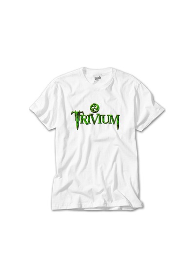 Trivium Logo Beyaz Tişört