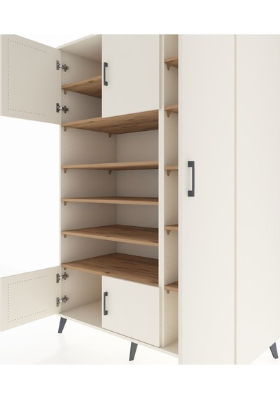 Kronos Dolap 11 Raflı 5 Kapaklı 132x59x195 Aytaşı-aytaşı/çam Aytaşı Kronos Dolap 11 Raflı 5 Kapaklı 132x59x195 Aytaşı-aytaşı/çam Aytaşı