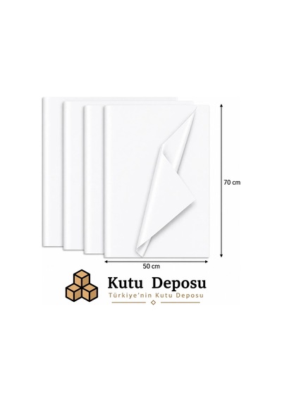 50x70 Cm Beyaz Pelur Kağıt 1 Kg