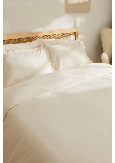 Kaşmir Home Liana Çift Kişilik Pike Takımı Offwhite