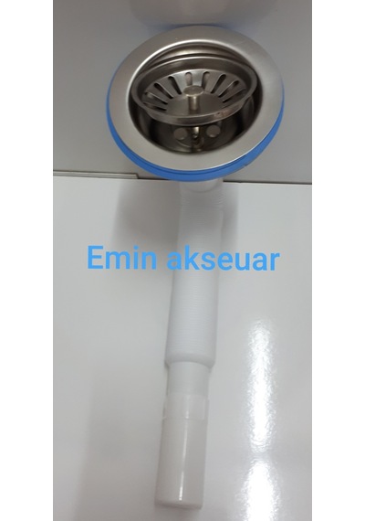 Körüklü Çöpmak Sifon / Geniş Kafa Sifon / Büyük Evye Sifonu