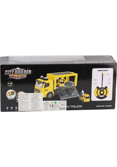 98-717a 98-71 -full Fonksiyon İtfaiye Aracı 1:14 - Özel Seri K011.98717a Kırmızı