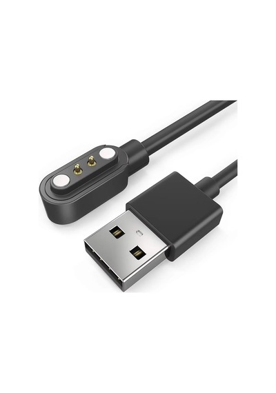 Caseonn Haylou Ls02 Manyetik Usb Hızlı Şarj Kablosu Siyah