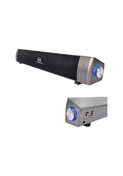 Maxword SLC-40USB-BT Şarjlı Soundbar 40 Watt Bluetooth USB Şarjlı (46x7x6 cm)