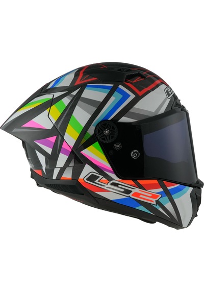 Ls2 Thunder Karbon Gp Aero Flash Full Face Motosiklet Kaskı Siyah