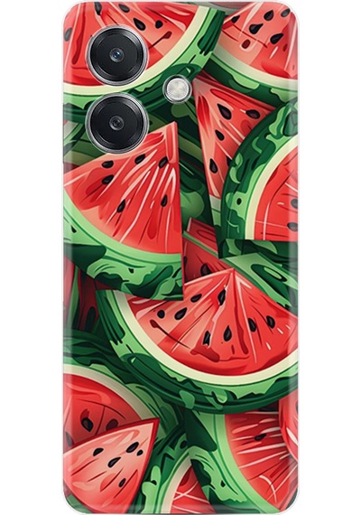 Oppo A3 Kılıf Boutique Baskılı Resimli Karpuz Pcode -002