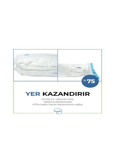 Vakumlu Hurç Poşet Setleri 8 Parça 50x70-4, 60x80-4