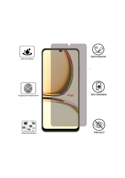 Realme C53 İle Uyumlu Hayalet Ekran Koruyucu Şeffaf