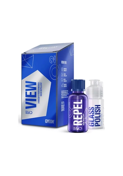 Gyeon Q² View Evo Cam Su İtici Yağmur Kaydırıcı Seramik Kaplama 20 Ml