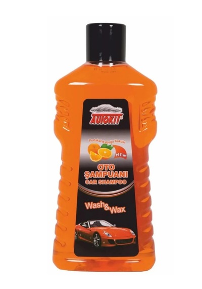 Cilalı Oto Şampuan 1000 Ml Portakal Kokulu Cilalı Şampuan
