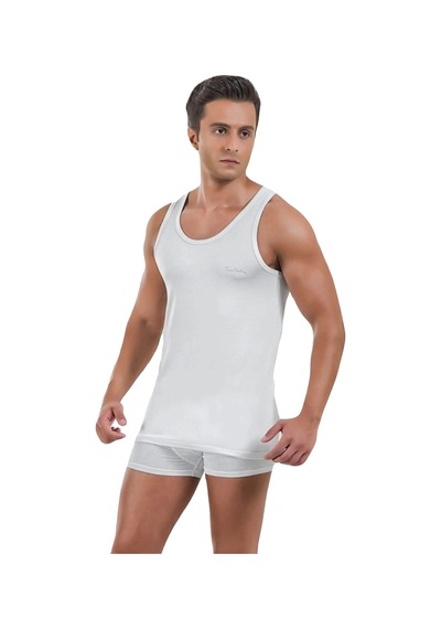 Pierre Cardin Erkek Beyaz 150 Atlet Boxer Takım - Beyaz